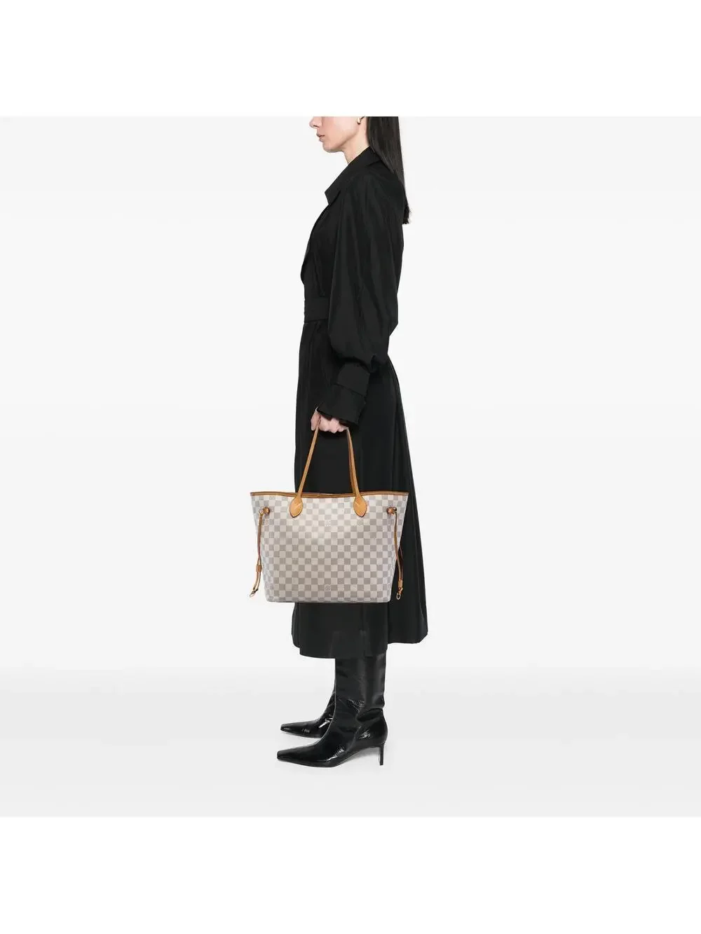 Louis Vuitton Damier Azur Neverfull Mm #361010L10B